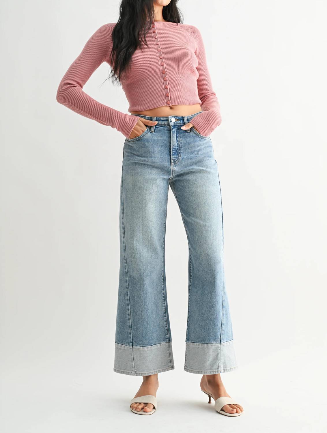 Just Black Denim - Vienna Two-tone Jeans