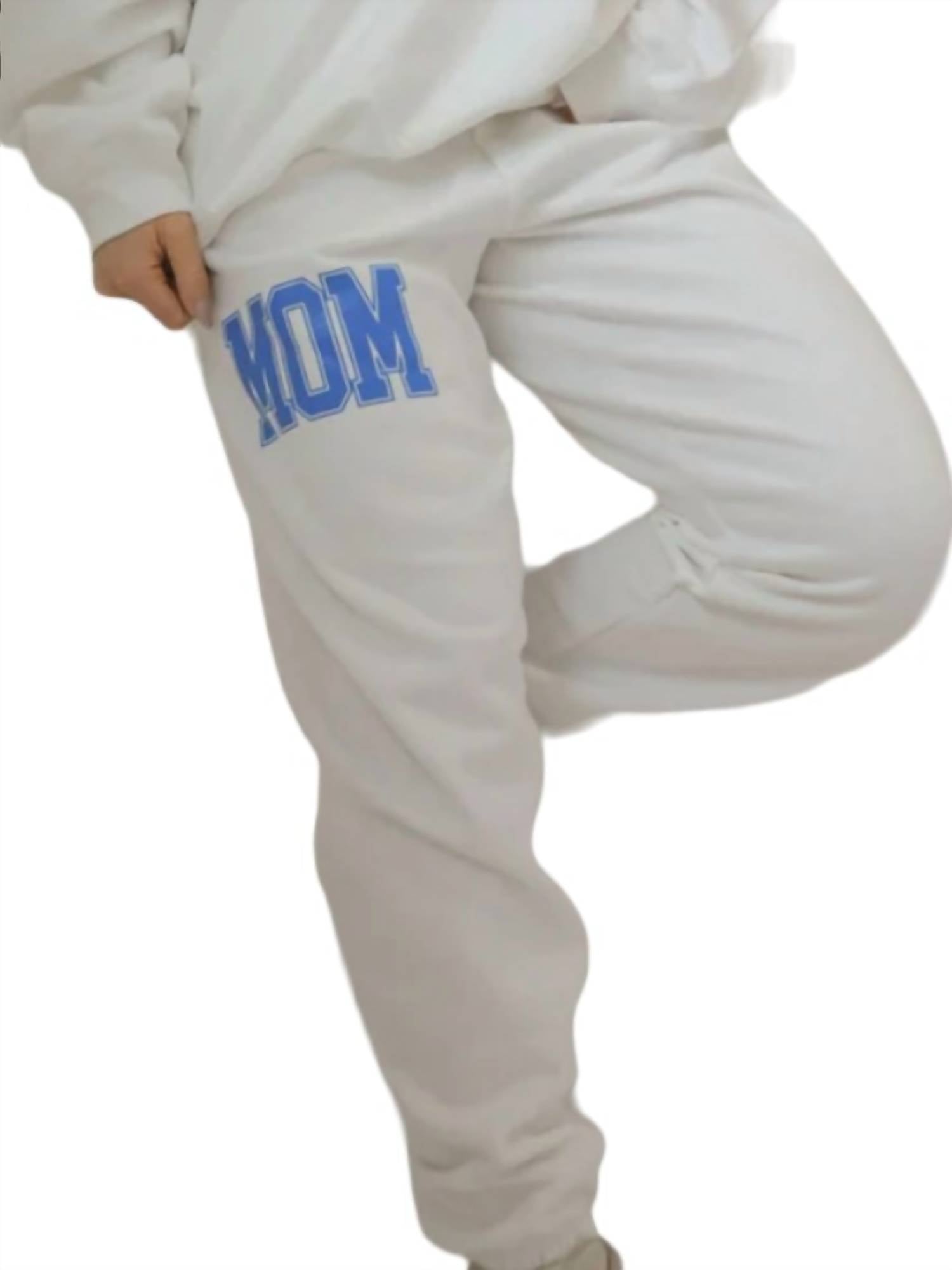 Friday + Saturday - Mom Block Sweatpants