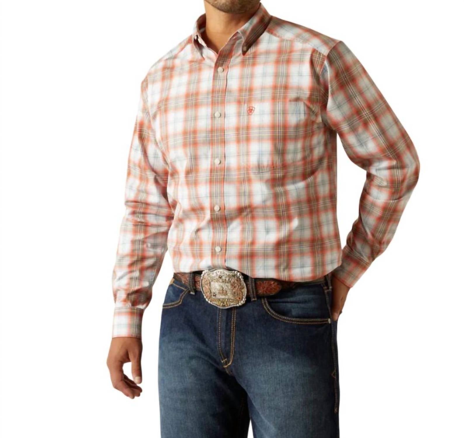 Ariat - Pro Series Wallis Plaid Button Down Shirt