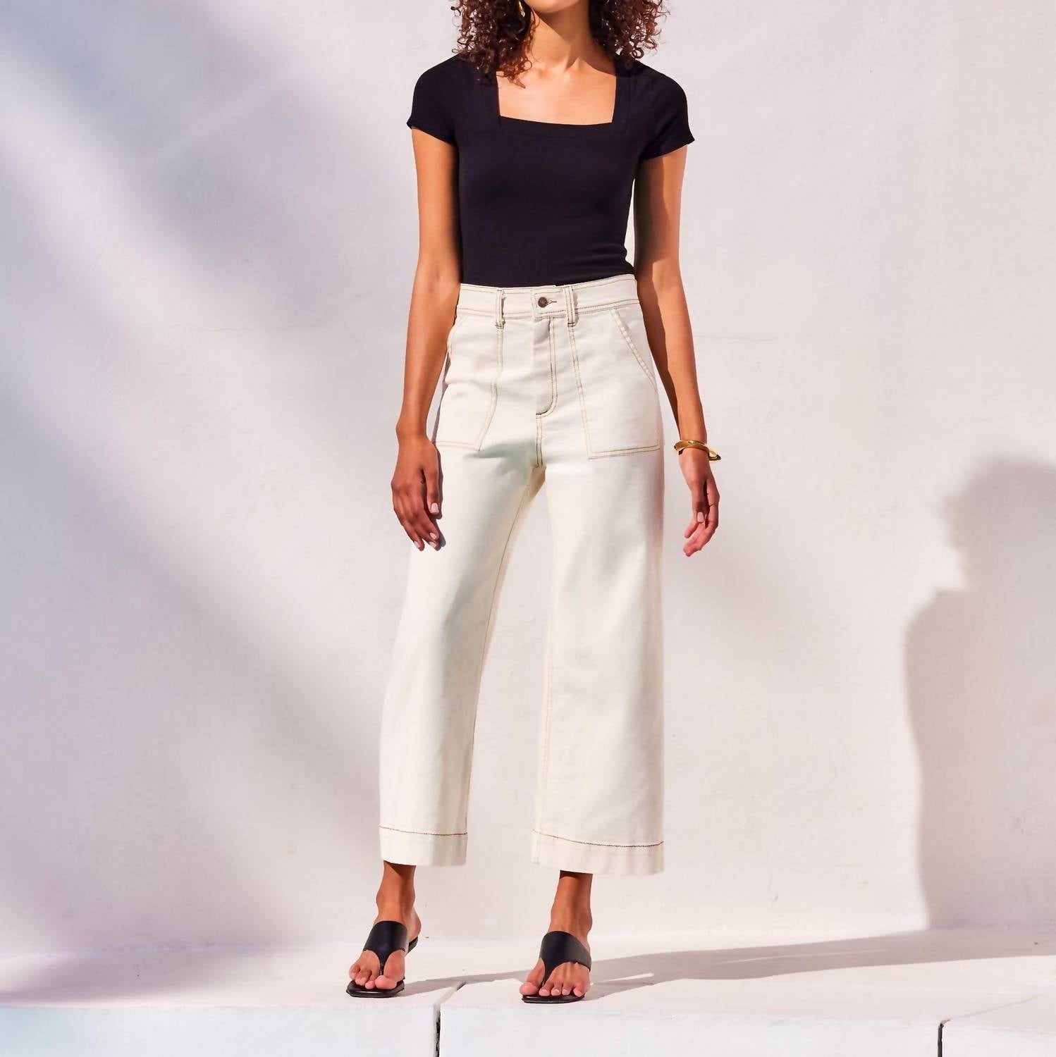Fifteen Twenty - Mindy Square Neck Tee