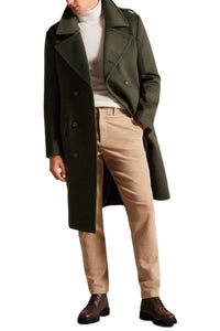 Ted Baker - Avin Wool Blend Military Coat