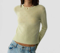 Guest In Residence - Compass Shrunken Crewneck Sweater