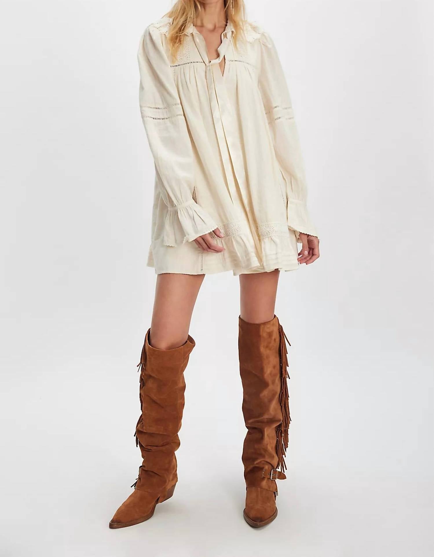 Free People - Tea Time Mini Dress