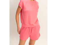 Hyfve - Crew Neck Sleeveless Top And Shorts Set