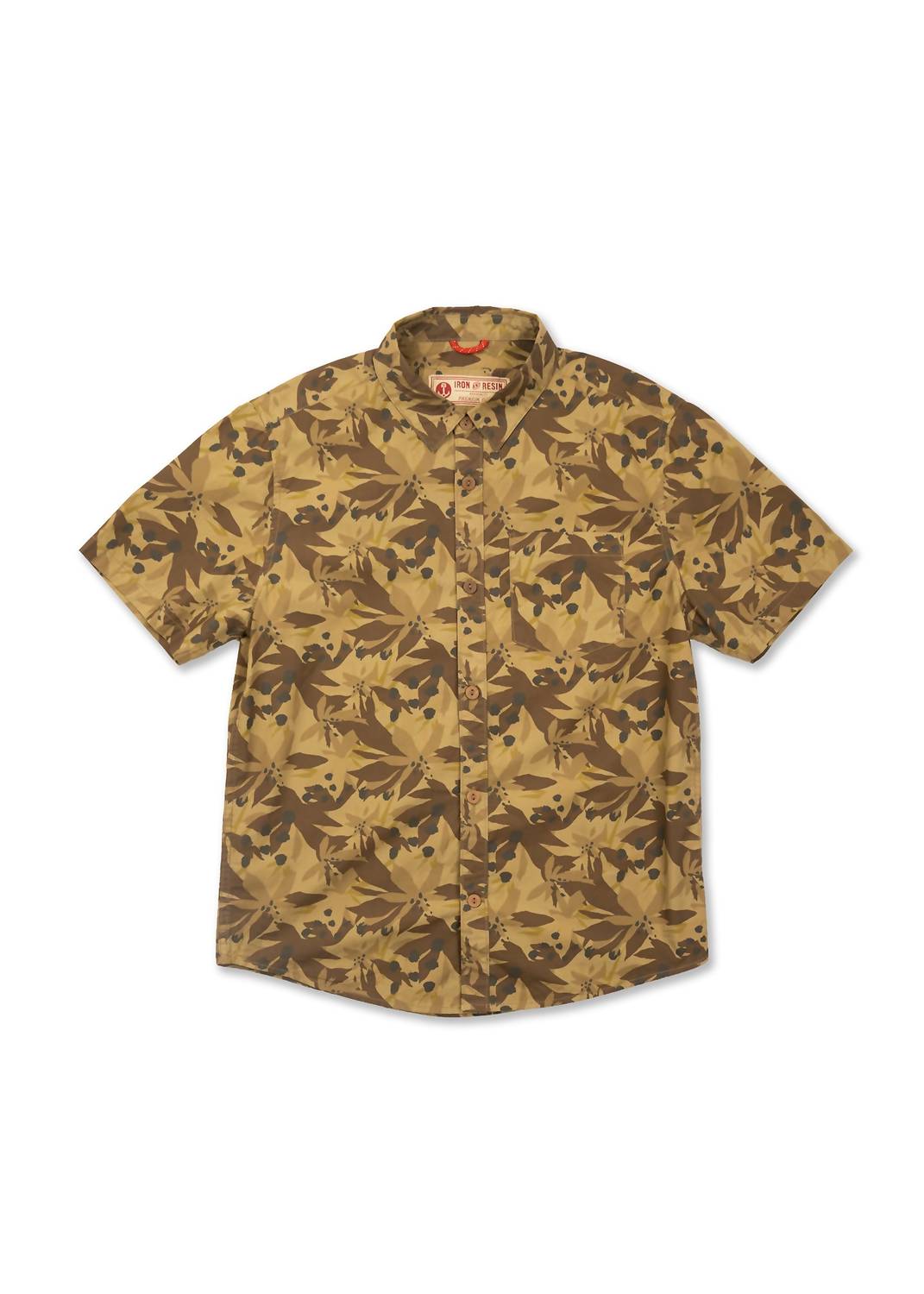 Iron & Resin Men's Sundown Shirt in khaki - men's shirt