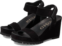 Pedro Garcia - Josette Suede Wedge Sandals