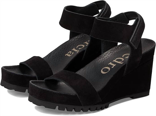 Pedro Garcia - Josette Suede Wedge Sandals