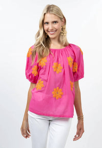 Ivy Jane - Daisy Applique Top