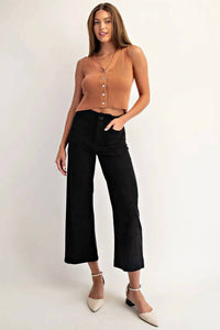 Ee:Some - Corduroy Patch Pocket Pant