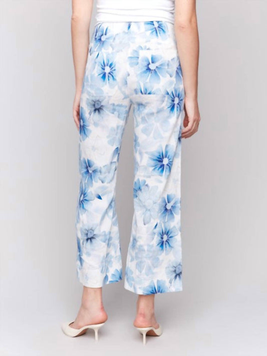 Charlie B - Printed Cropped Pant