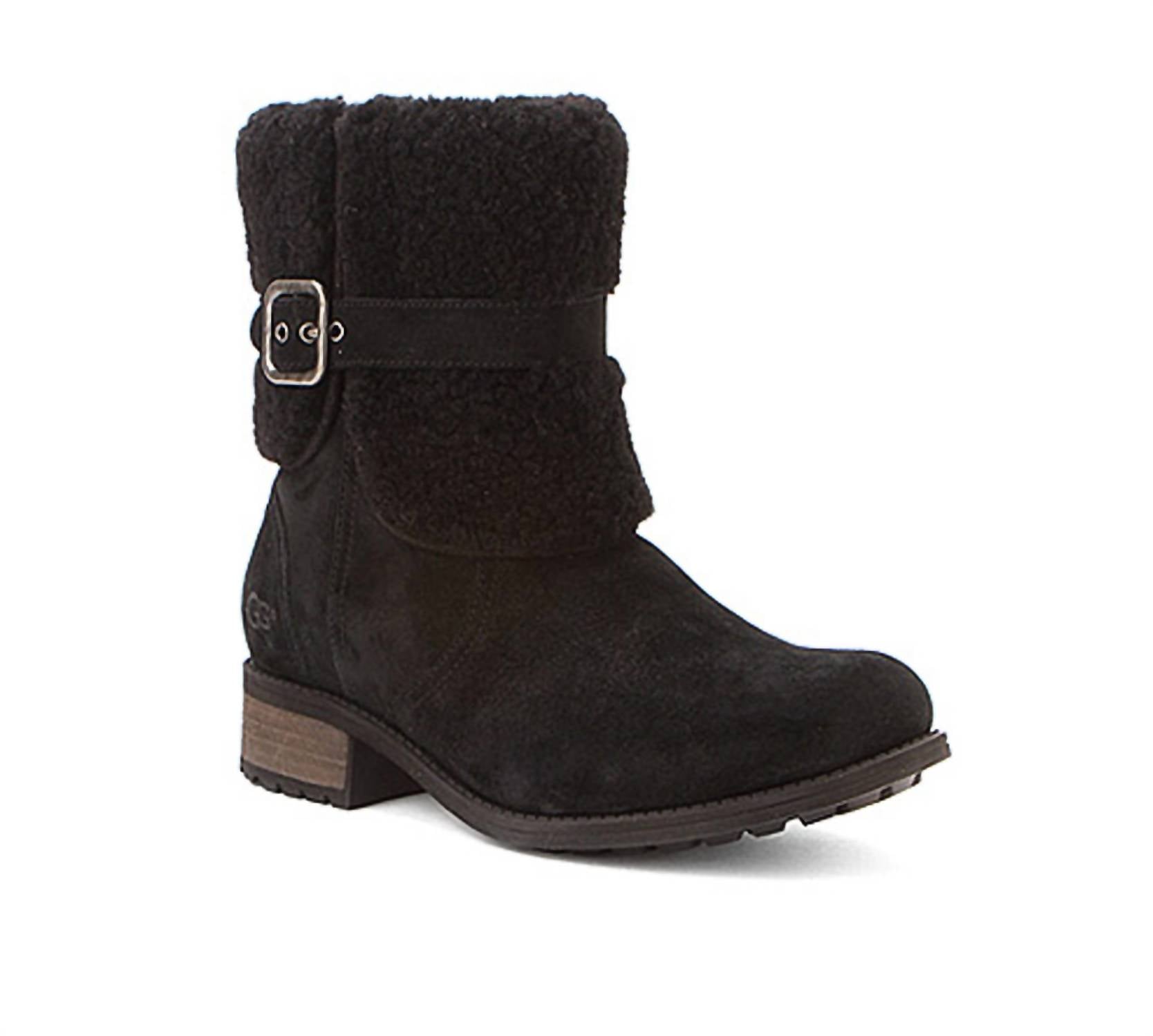 Ugg - Women's Blayre Ii Shearling Genuine Cuff Suede Boots