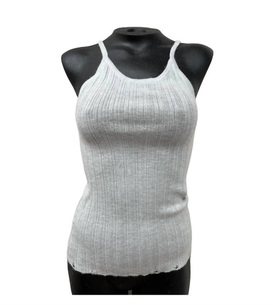 Brazeau Tricot - Cashmere Tank Top