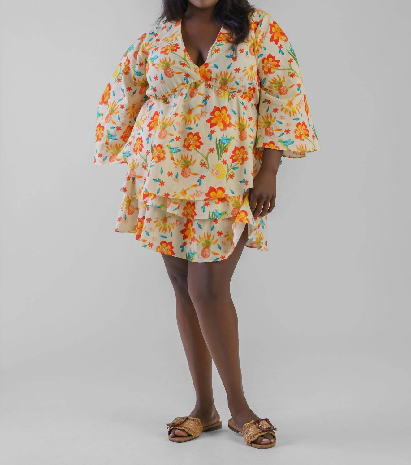 Guapa - Prana Ruffled Skirt - Plus