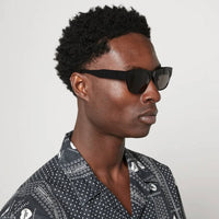 Balenciaga - Men's Acetate Rectangular Sunglasses - Bb0164s 001