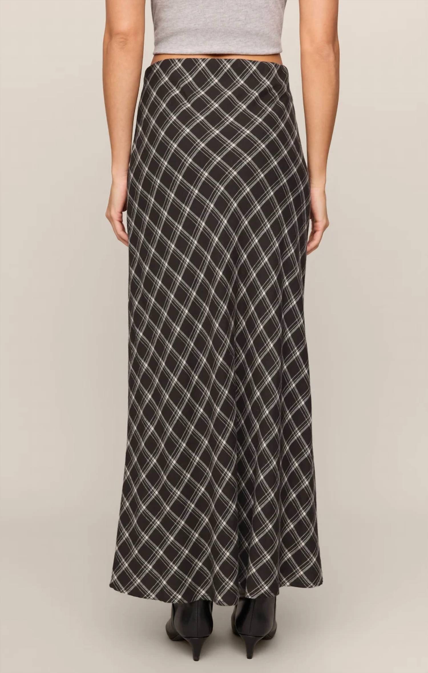 Z Supply - Europa Plaid Maxi Skirt