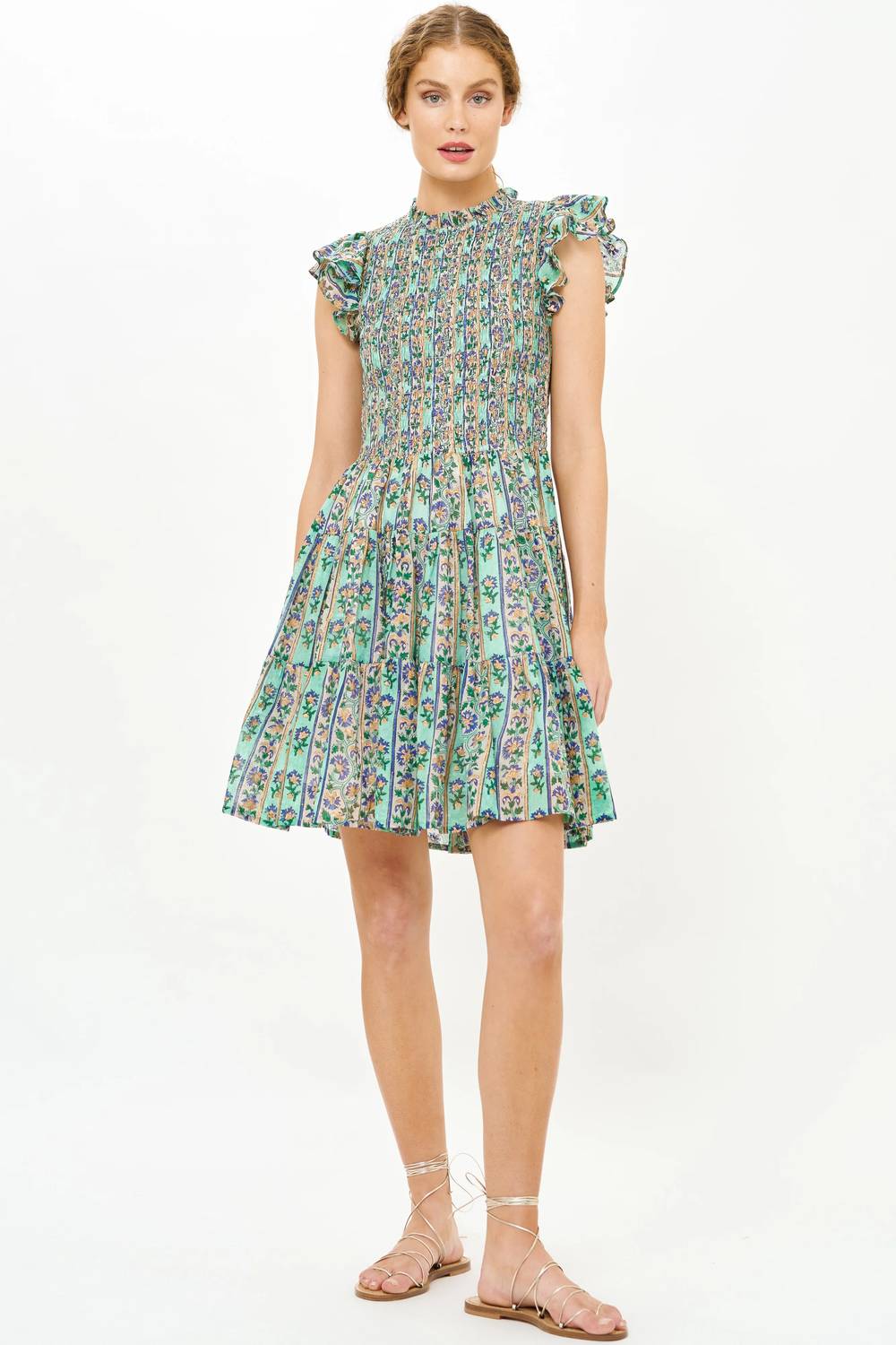 Oliphant - Smocked Flirty Dress