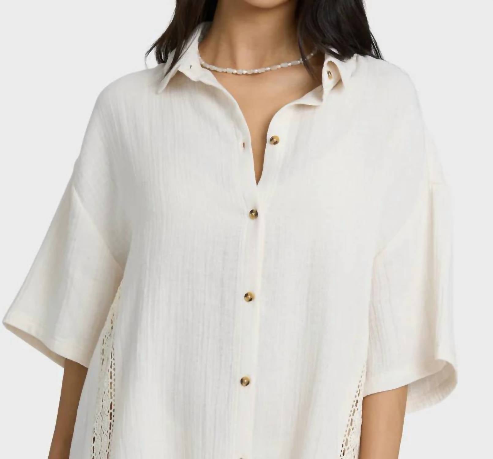 Billabong - Feelin Fine Mini Shirt Dress