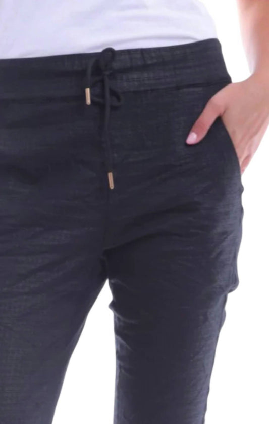 Bianco - Textured Jogger Pants