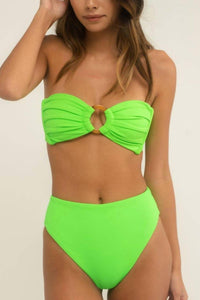 Montce - Paula High-waisted Bikini Bottom