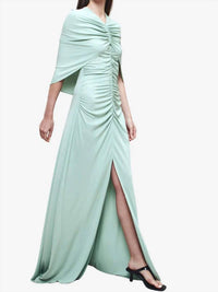 Kallmeyer - Matilda Matte Jersey Cape Gown