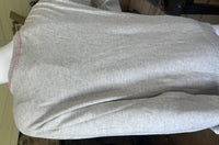 Pure Amici - Women's Cotton Cashmere Split Hem Crew Sweater