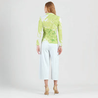Clara Sunwoo - V-neck Draped Pleat Top