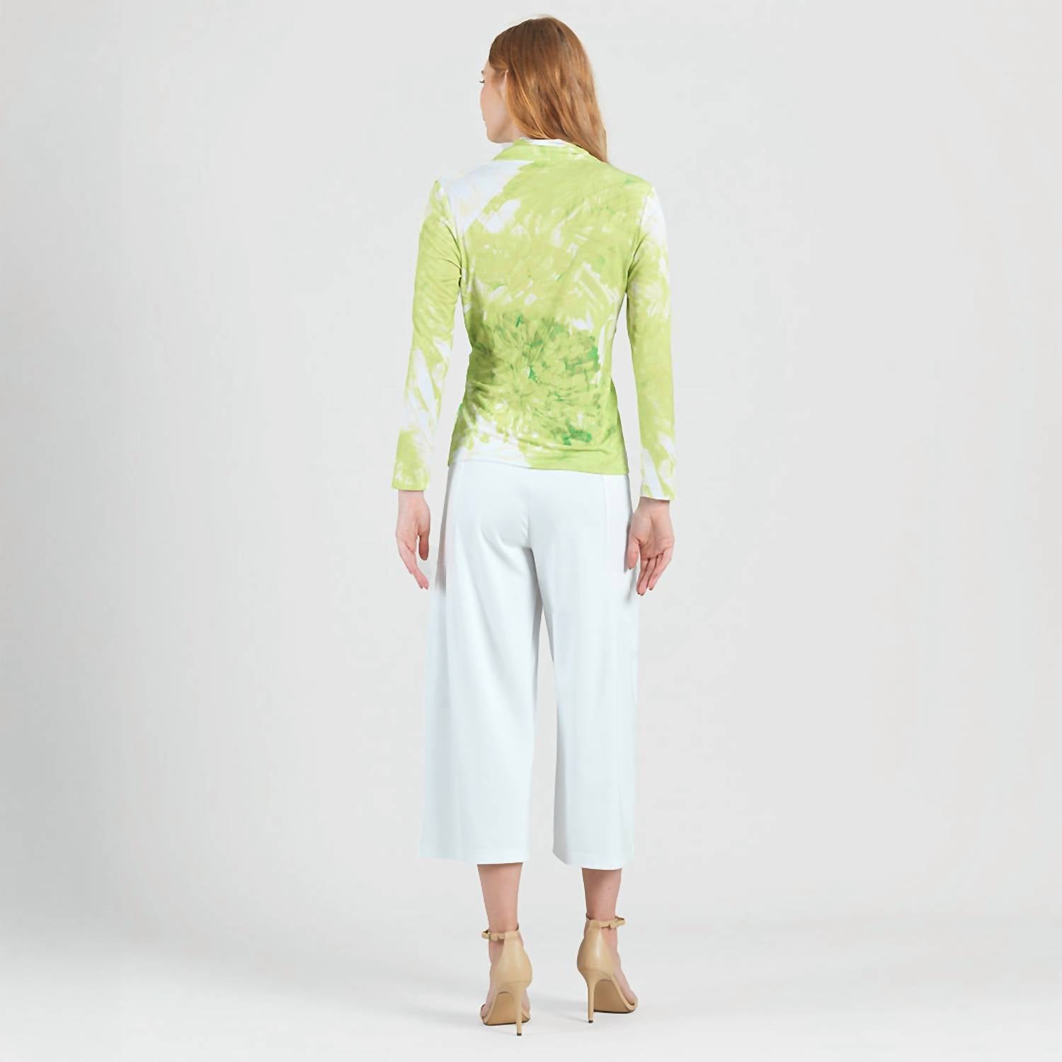 Clara Sunwoo - V-neck Draped Pleat Top