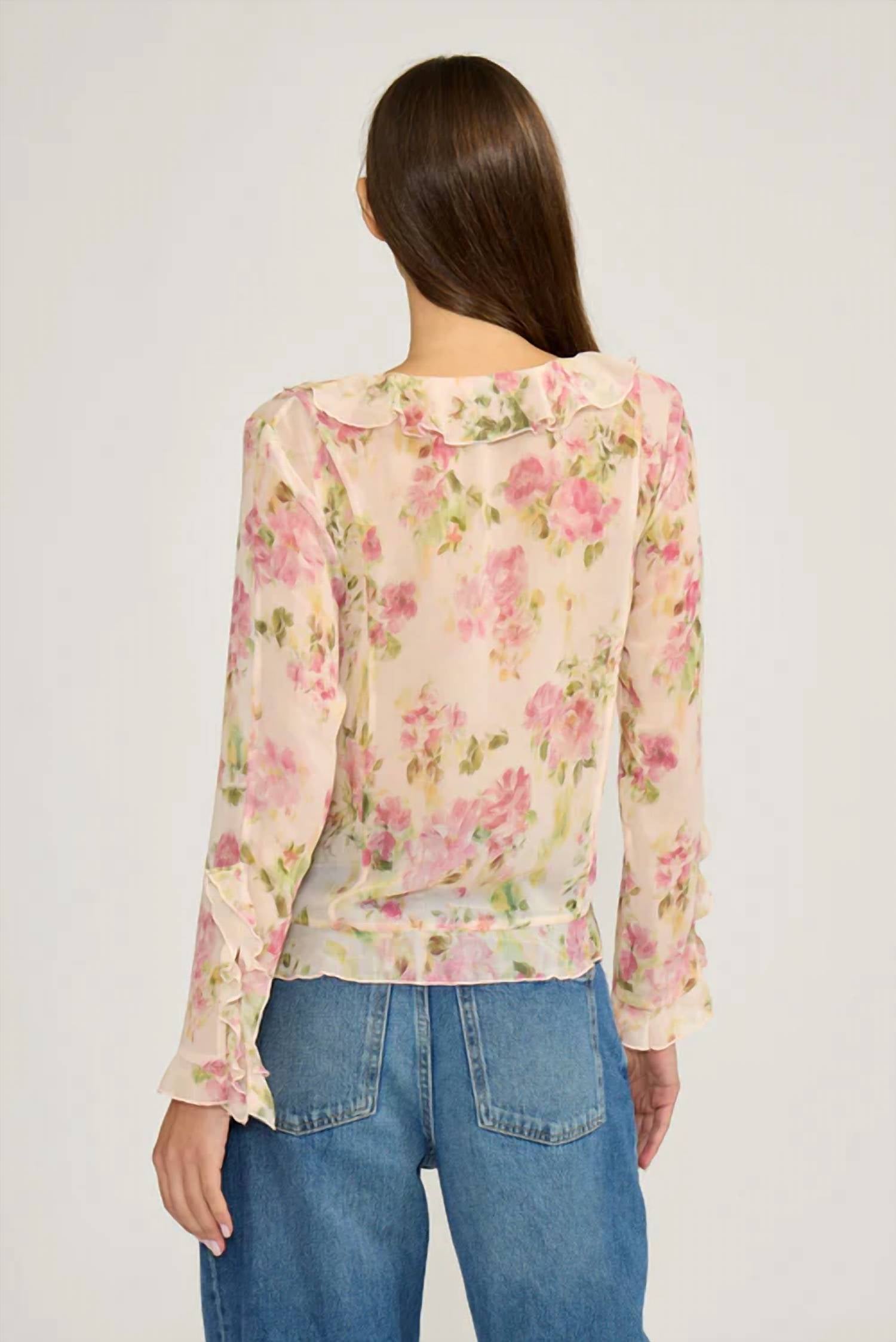 Lucy Paris - Liza Ruffle Top