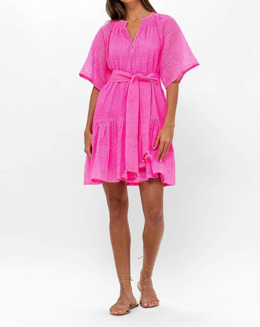 Oliphant - Raglan Belted Mini Dress