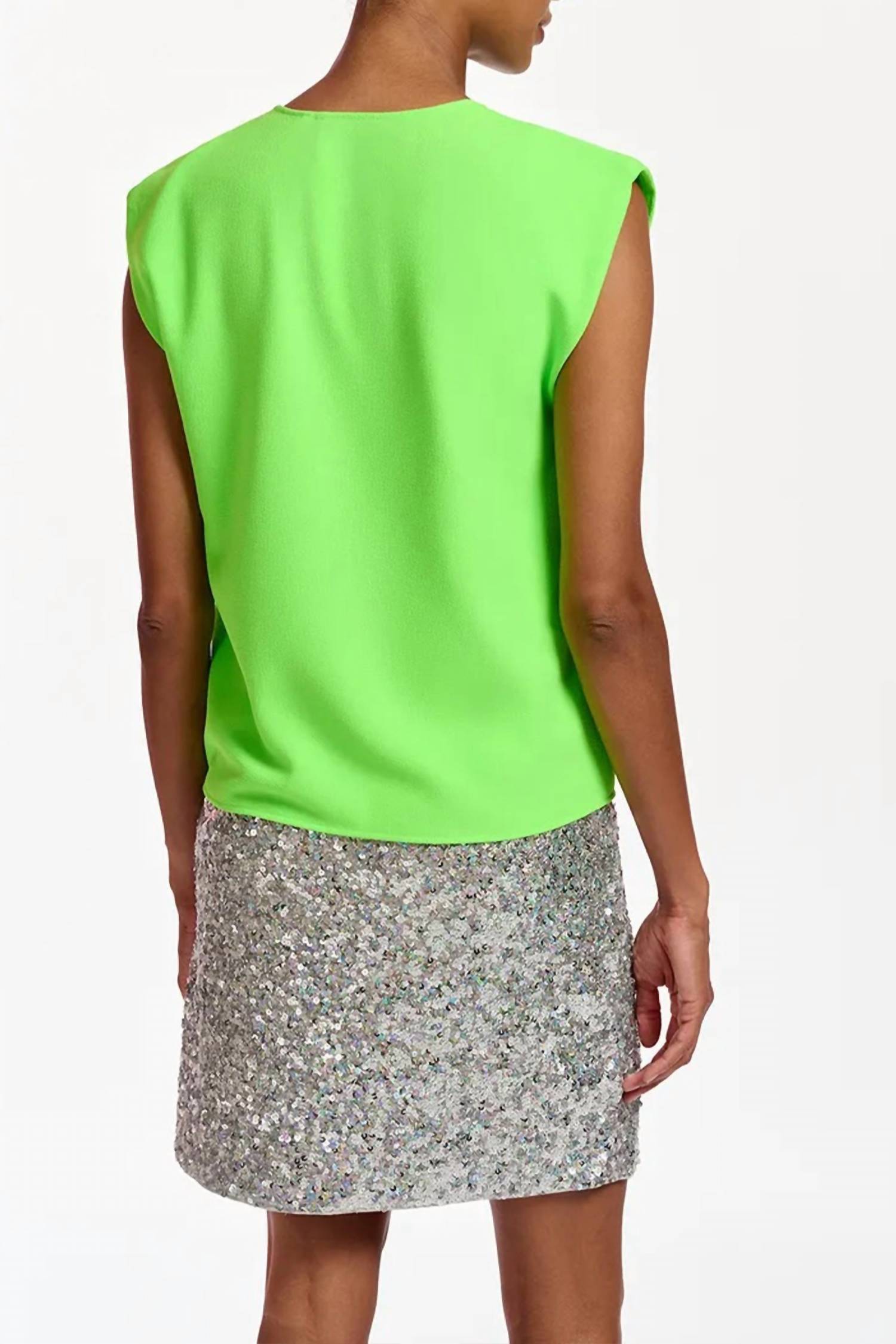 Essentiel Antwerp - Falling Sleeveless V-neck Top