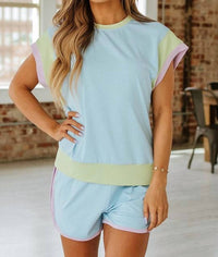 Why Dress - Color Block Shorts