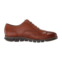 COLE HAAN Men's Zerogrand Wing Wide Oxford Shoes in british tan - men's shoe - view 4