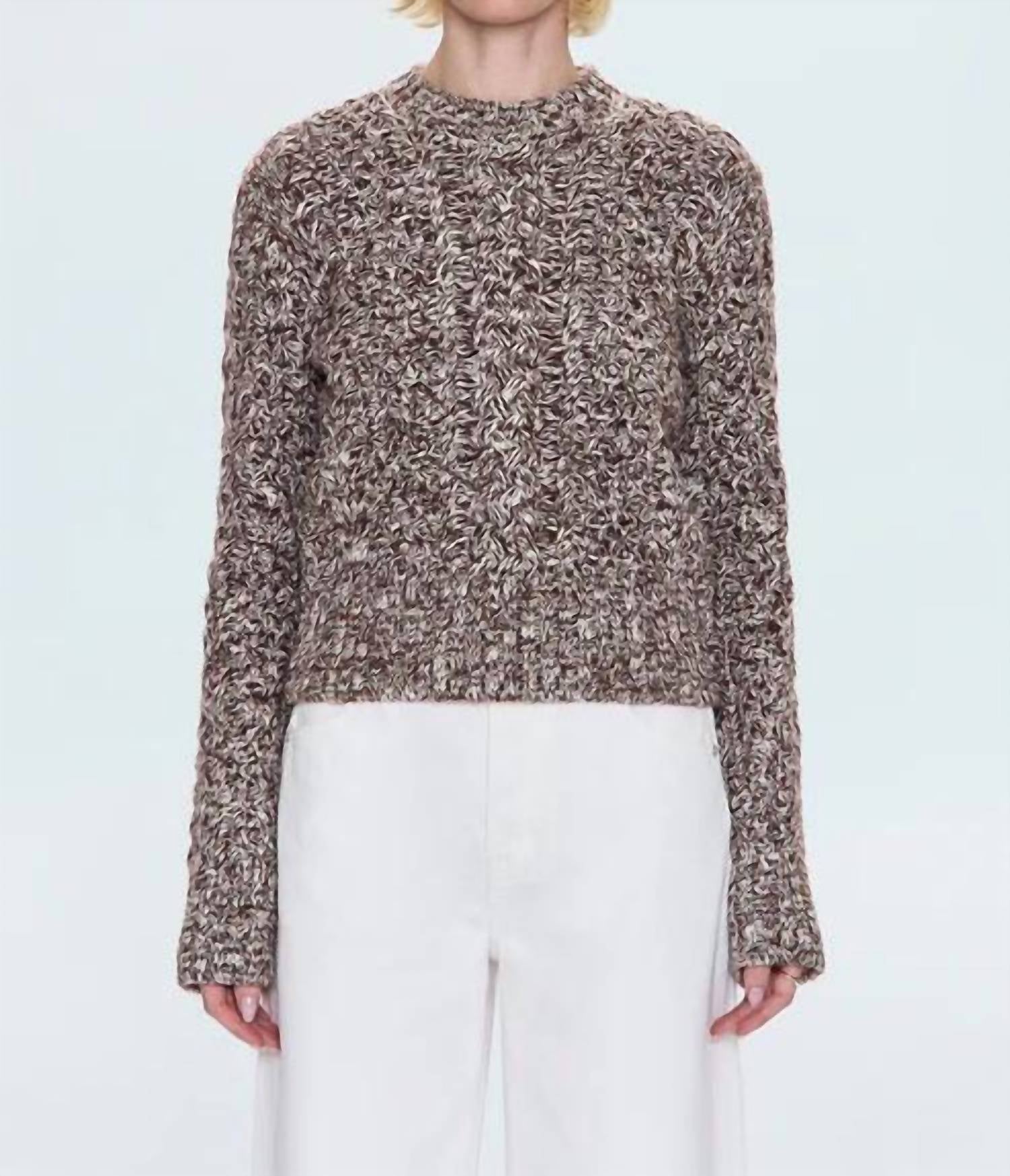 Pistola - Quinn Shrunken Long Sleeve Sweater