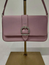 Jimmy Choo - Women's Cheri Crystal Embellished Satin Shoulder Bag