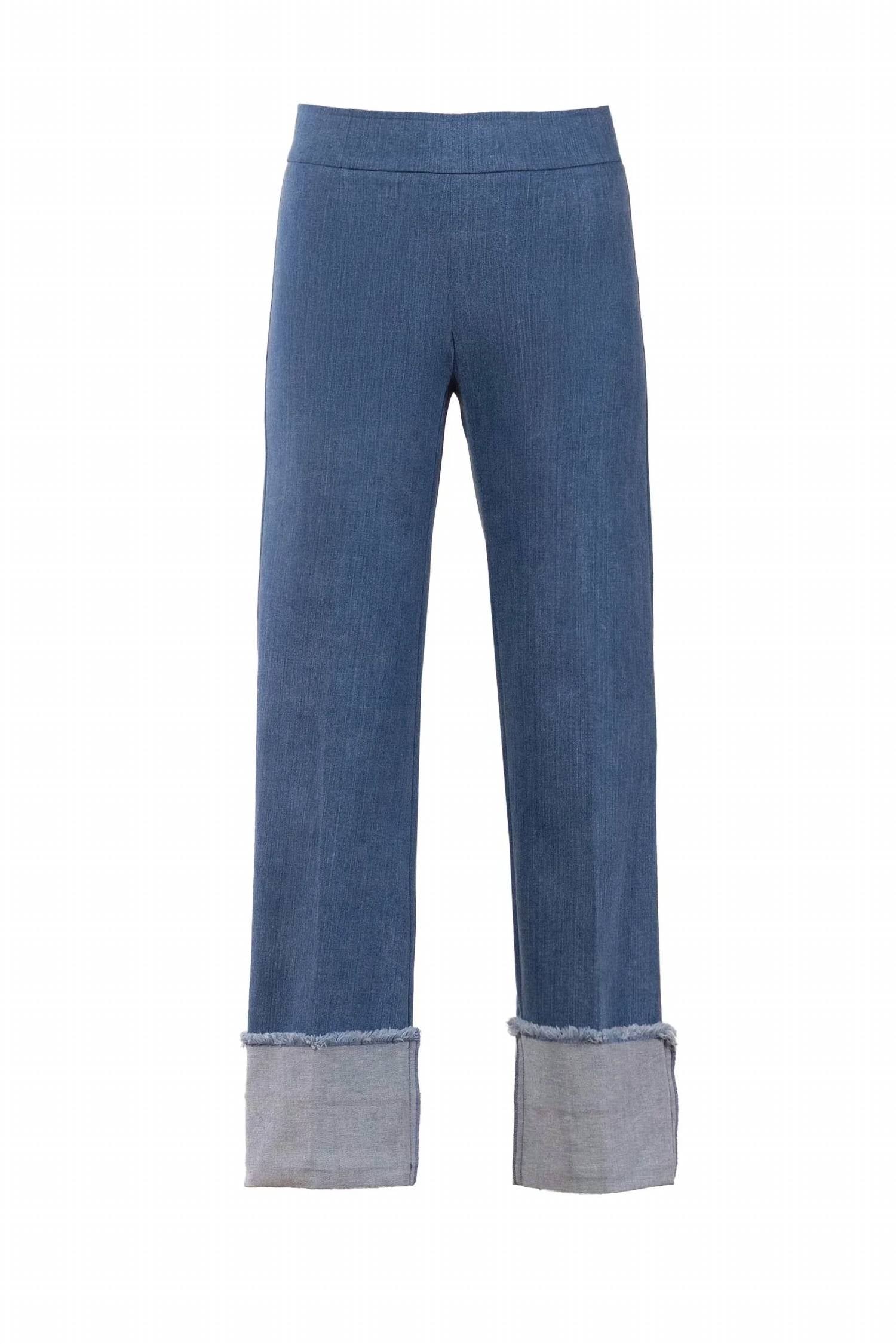 Avenue Montaigne - Bonnie Pull On Straight Leg Jean