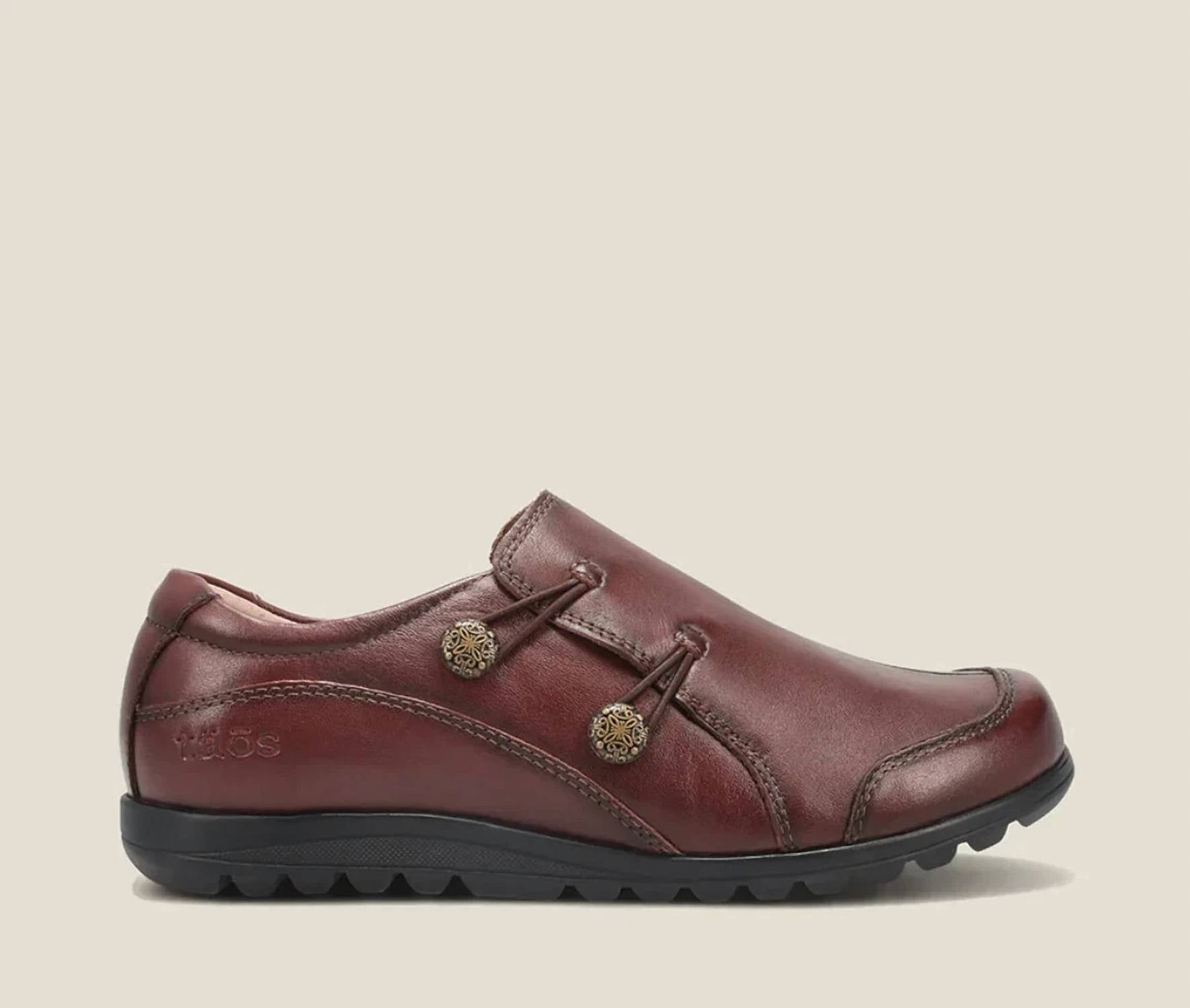 taos Women's Blend Whiskey Shoes in brown - women's flats - detail view