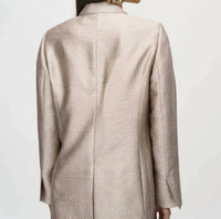 Joseph Ribkoff - Woven Fitted Metallic Blazer