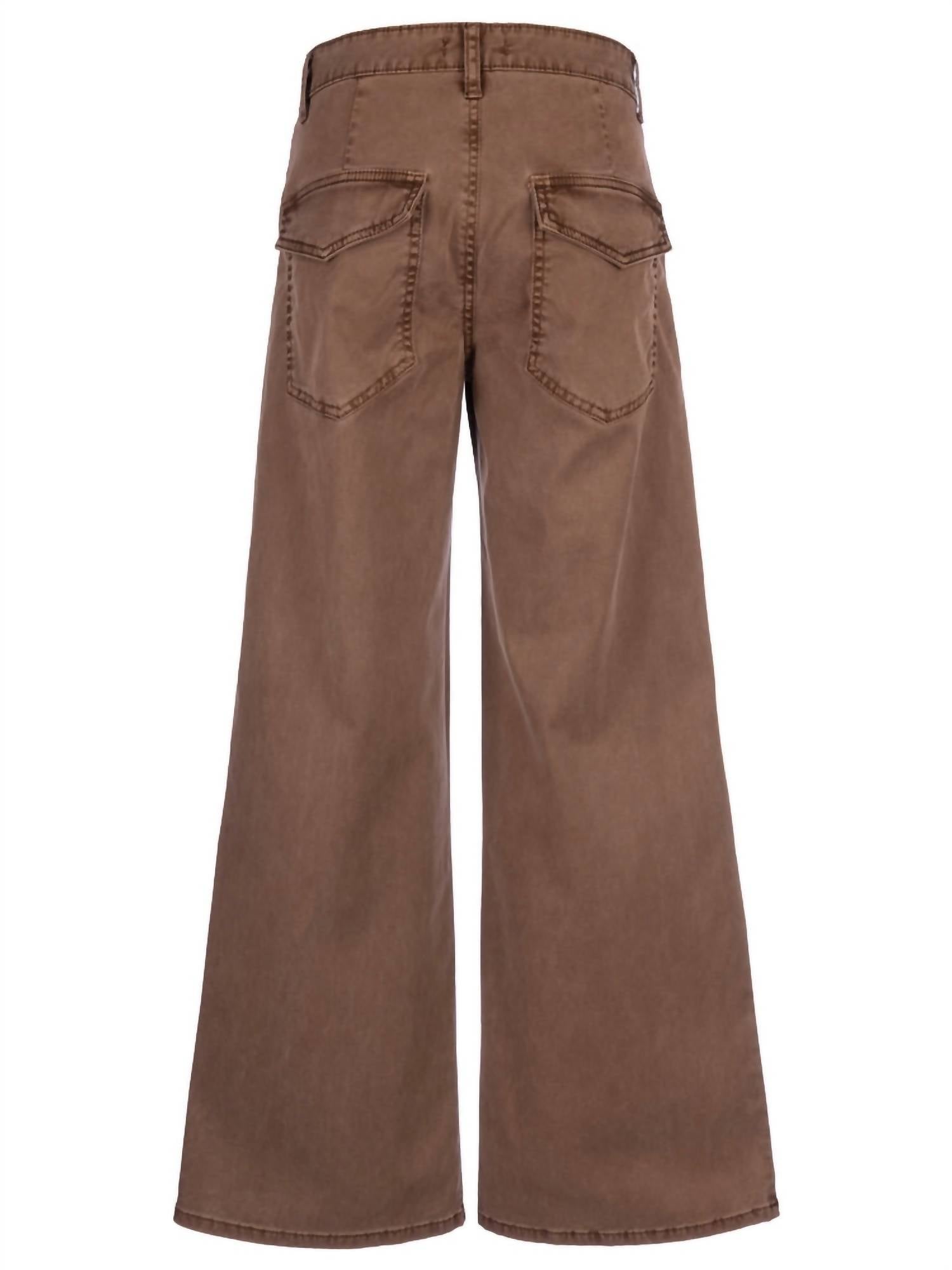 KUT FROM THE KLOTH Meg High Rise Ankle Wide Leg Jeans in fudge - women's jeans - view 5