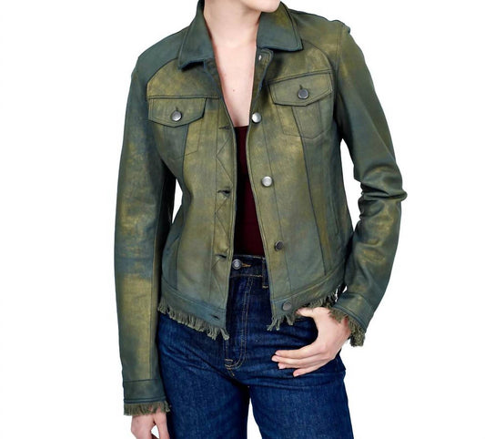 Jakett - Alexa Washed Leather Jacket