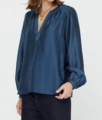 Current Air - Satin Long Sleeve Top