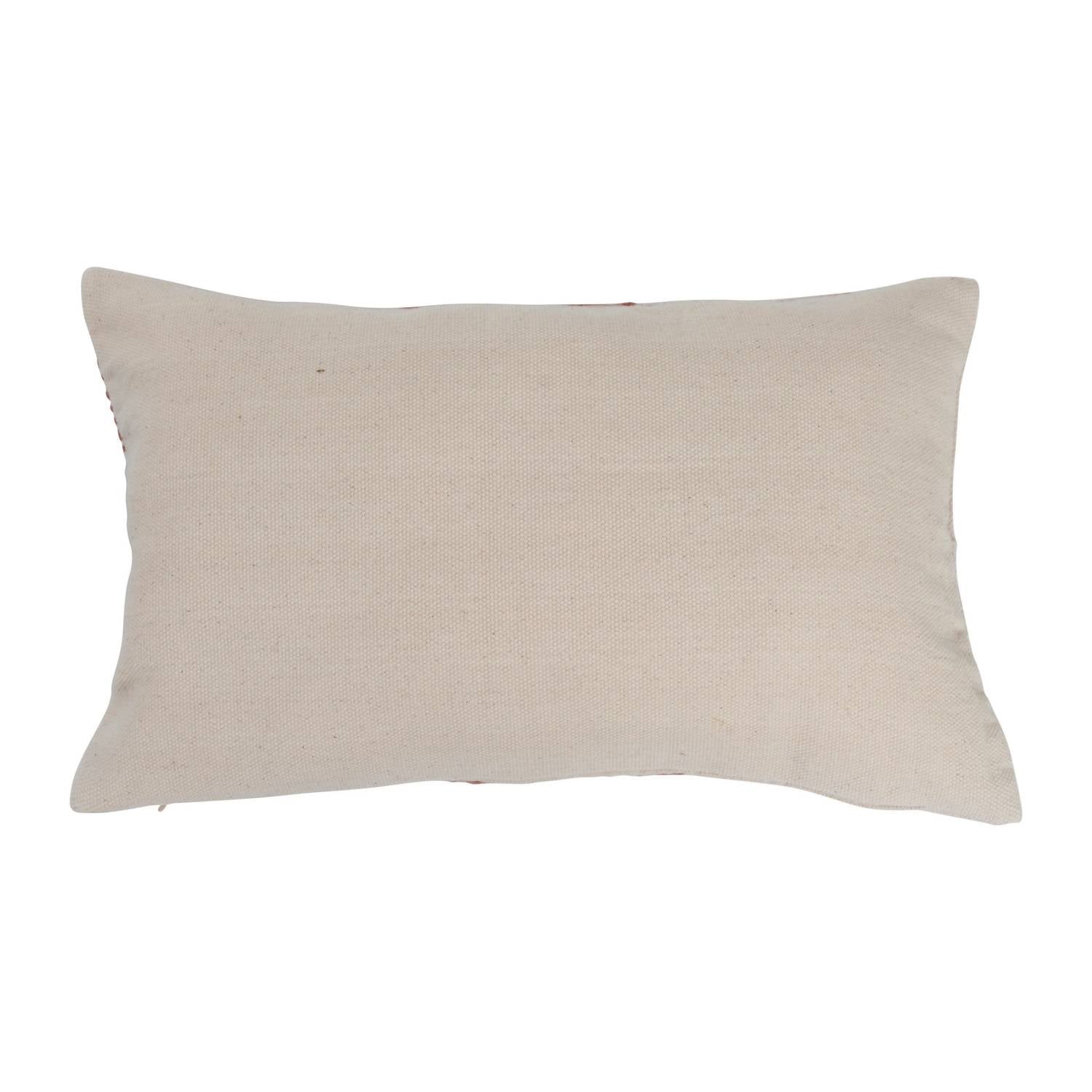 Creative Co-Op - Lumbar Embroidered Pillow