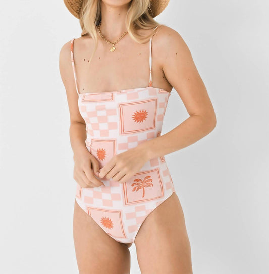 Citrine - Luna One-Piece Swimsuit