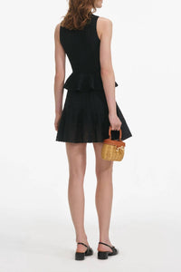 Self-Portrait - Pointelle Knit Mini Dress