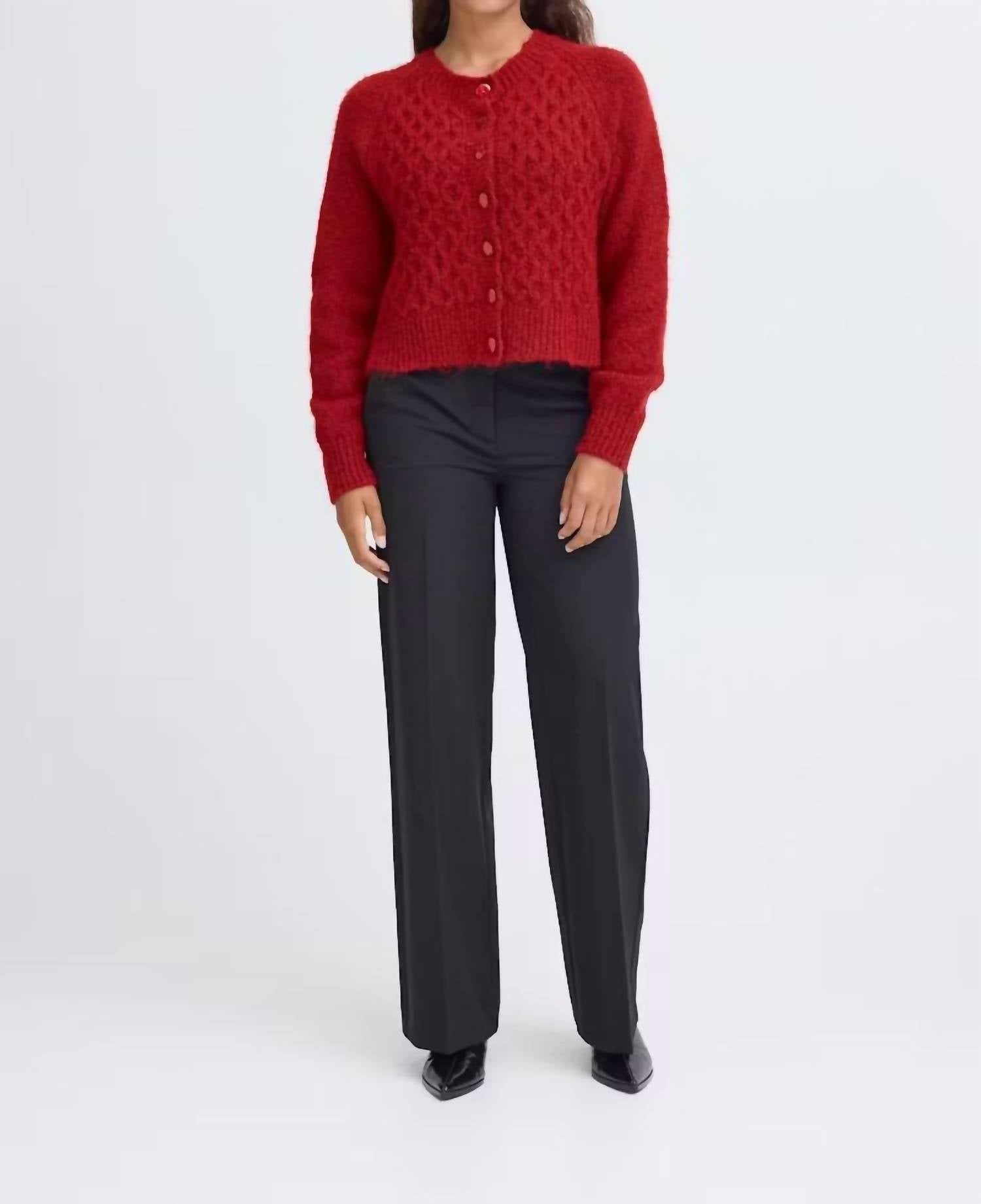 Ichi - Ihbelablue Knit Cardigan