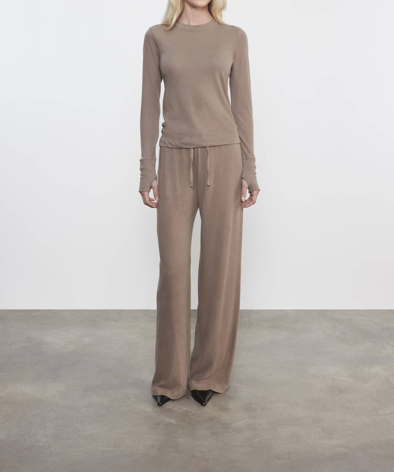 Enza Costa - CASHMERE DRAWCORD PANT