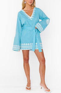 Show Me Your Mumu - Malia Bell Sleeves Mini Dress