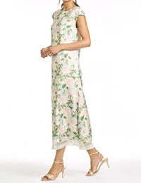 Sachin & Babi - Embroidered Annette Midi Dress