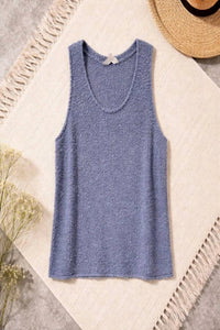 Jade By Jane - Solid Sweater Tank Top