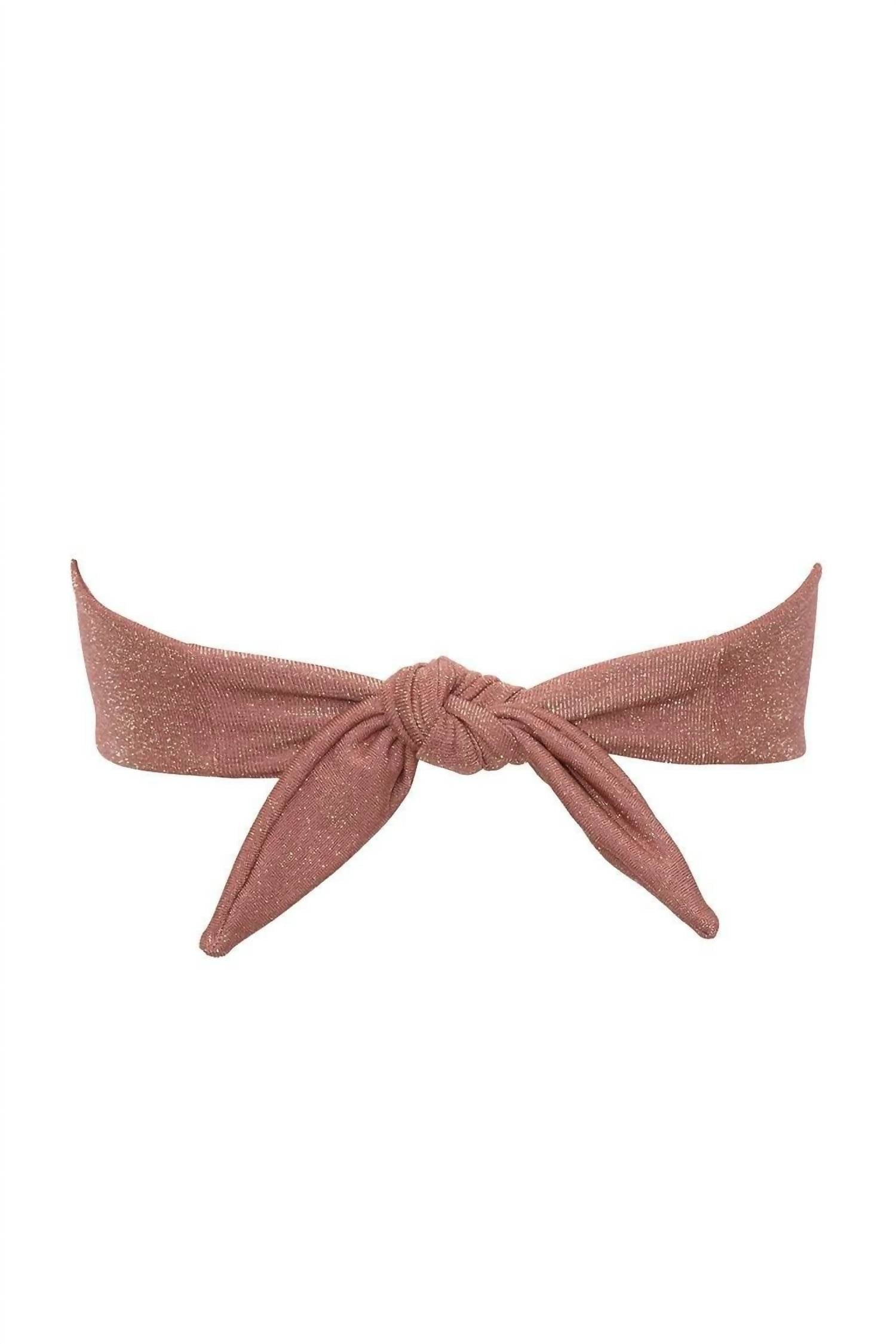 Montce - Tori Ties Bandeau Bikini Top