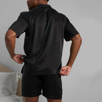 Lunya - Men's Washable Silk Button Up Short Set